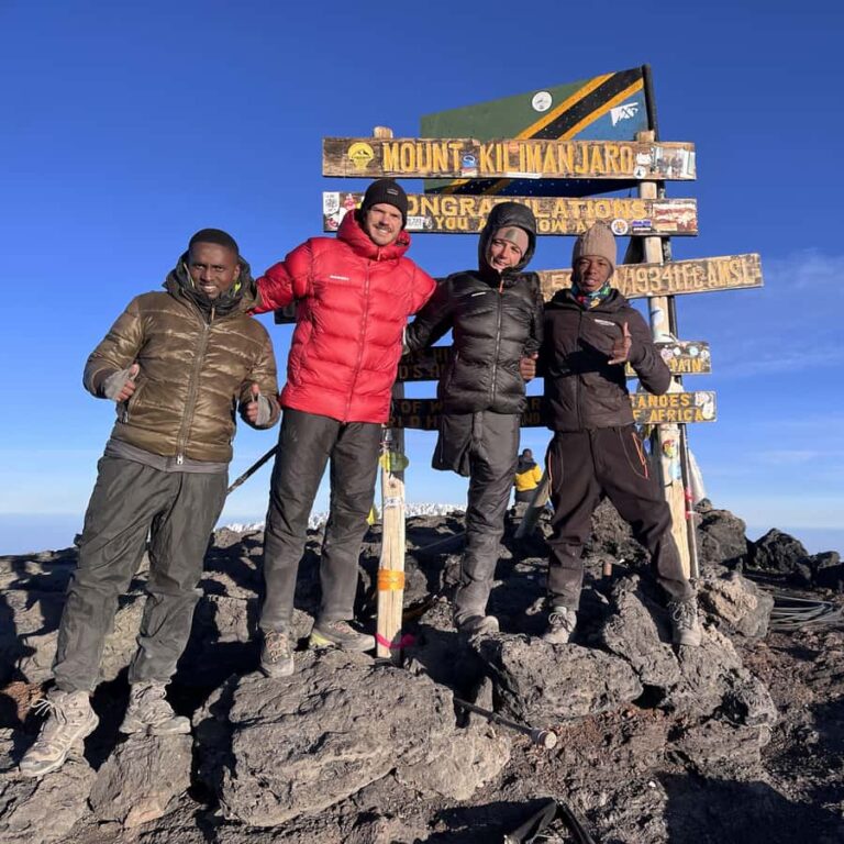 7 Days Mount Kilimanjaro climbing on Rongai Route