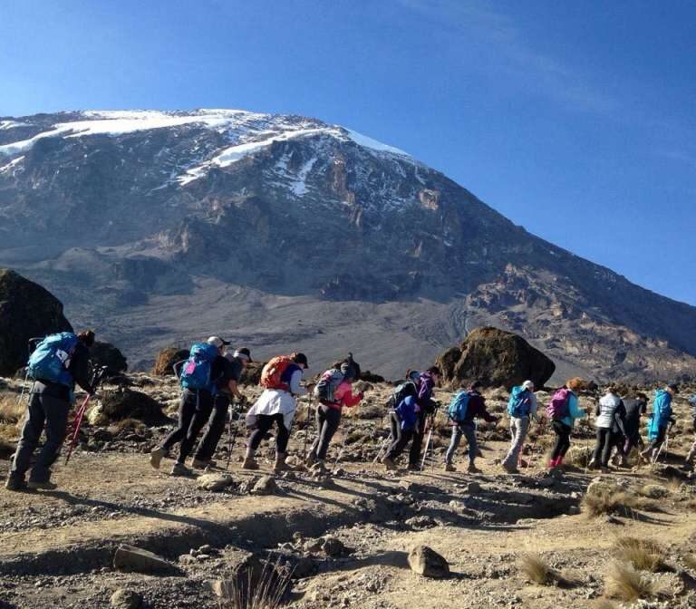8 Days Mount Kilimanjaro climbing on machame Route